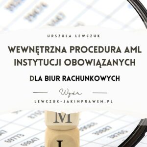 Wzór Procedury AML biuro rachunkowe